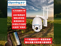 4G無線智能全彩監(jiān)控小球056-果園監(jiān)控